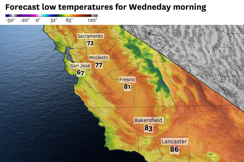 California heat wave continues, monsoon moisture impacts region