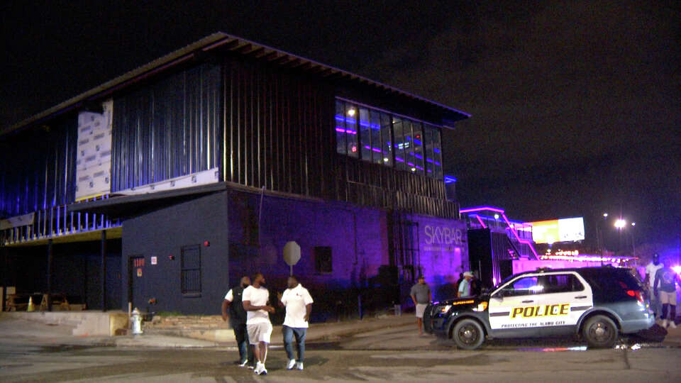 A woman, 28, was shot and killed early Tuesday morning after she was struck by gunfire on the patio of Smoke Skybar..