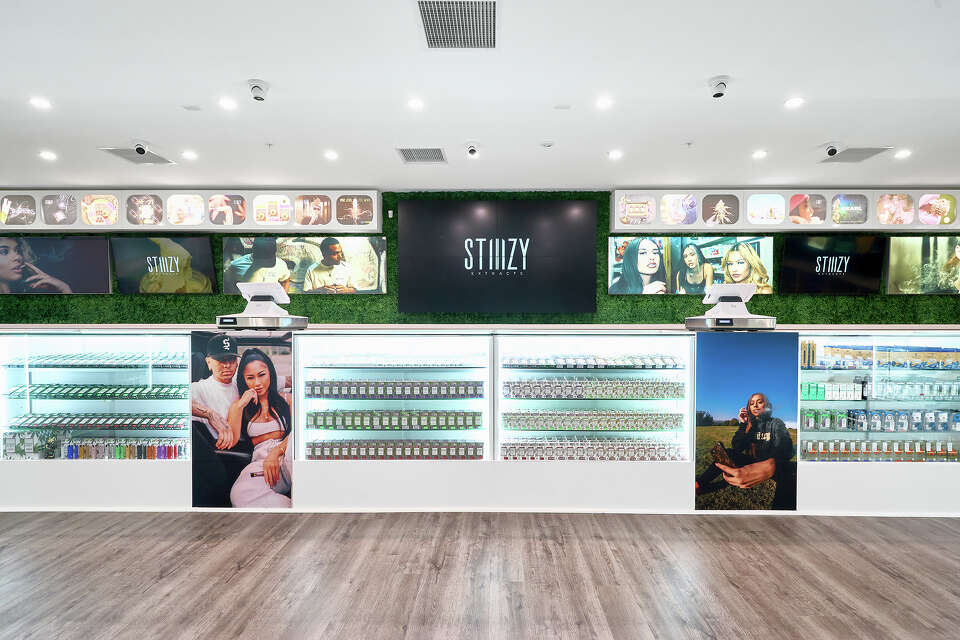 Interior of the Benicia Stiiizy store, Sept. 24, 2021.