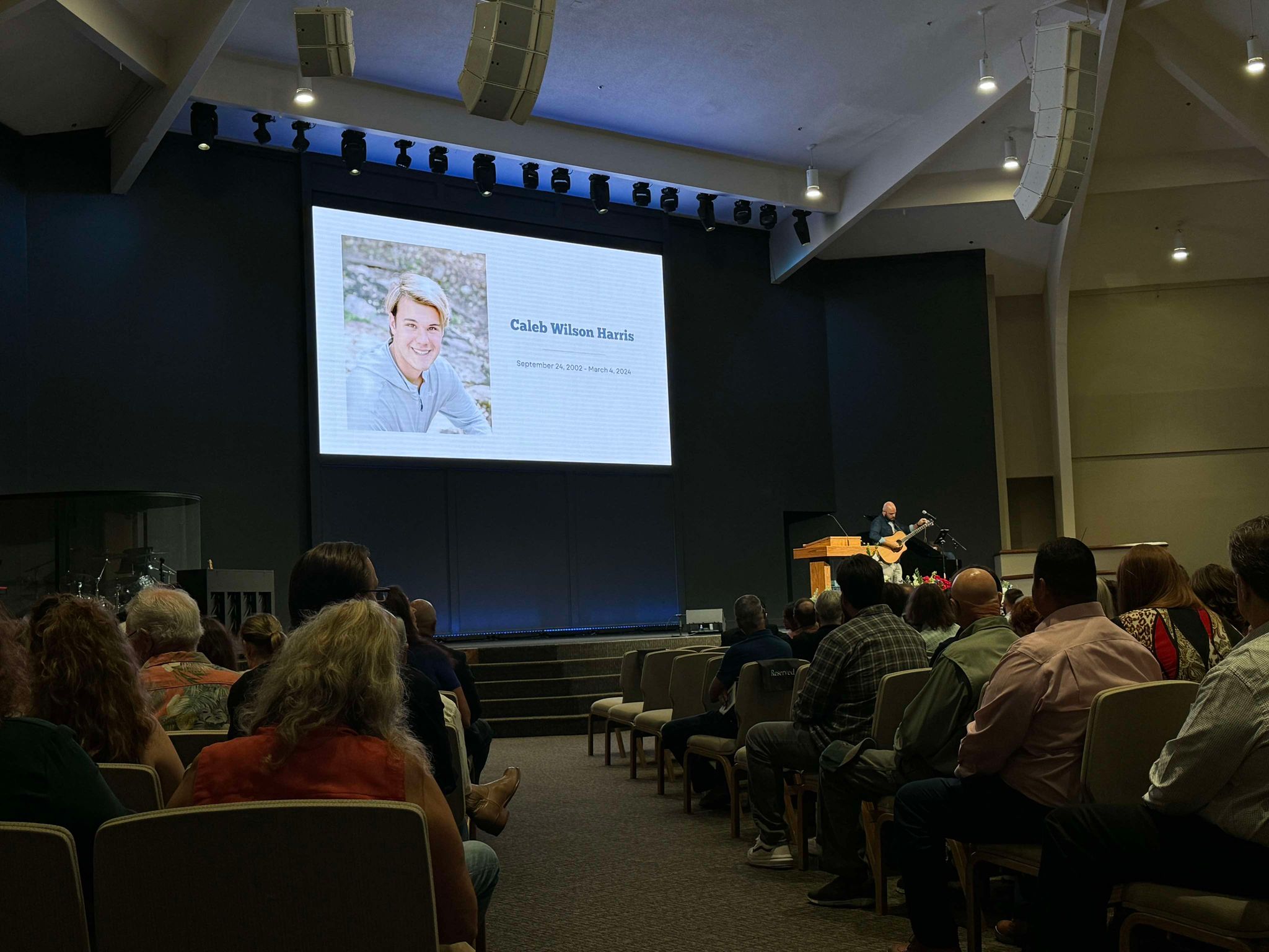 New Braunfels mourns Caleb Harris at memorial service