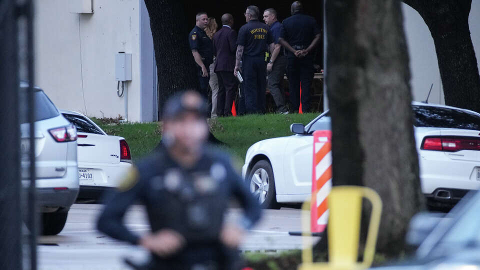 Authorities conduct a large multi-agency law enforcement operation Wednesday, July 24, 2024, at NRG Arena in Houston.