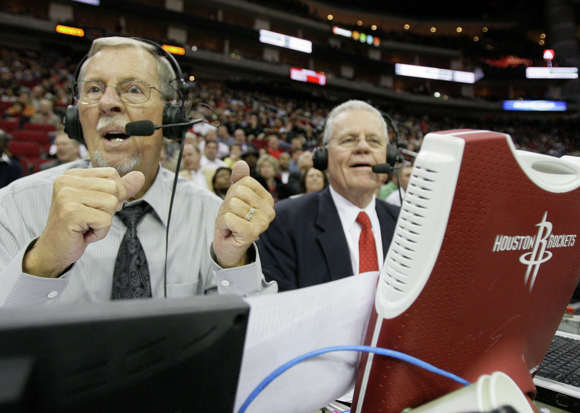 Jim Peterson Rockets Gene Peterson, legendary voice of the Rockets, dies at 83