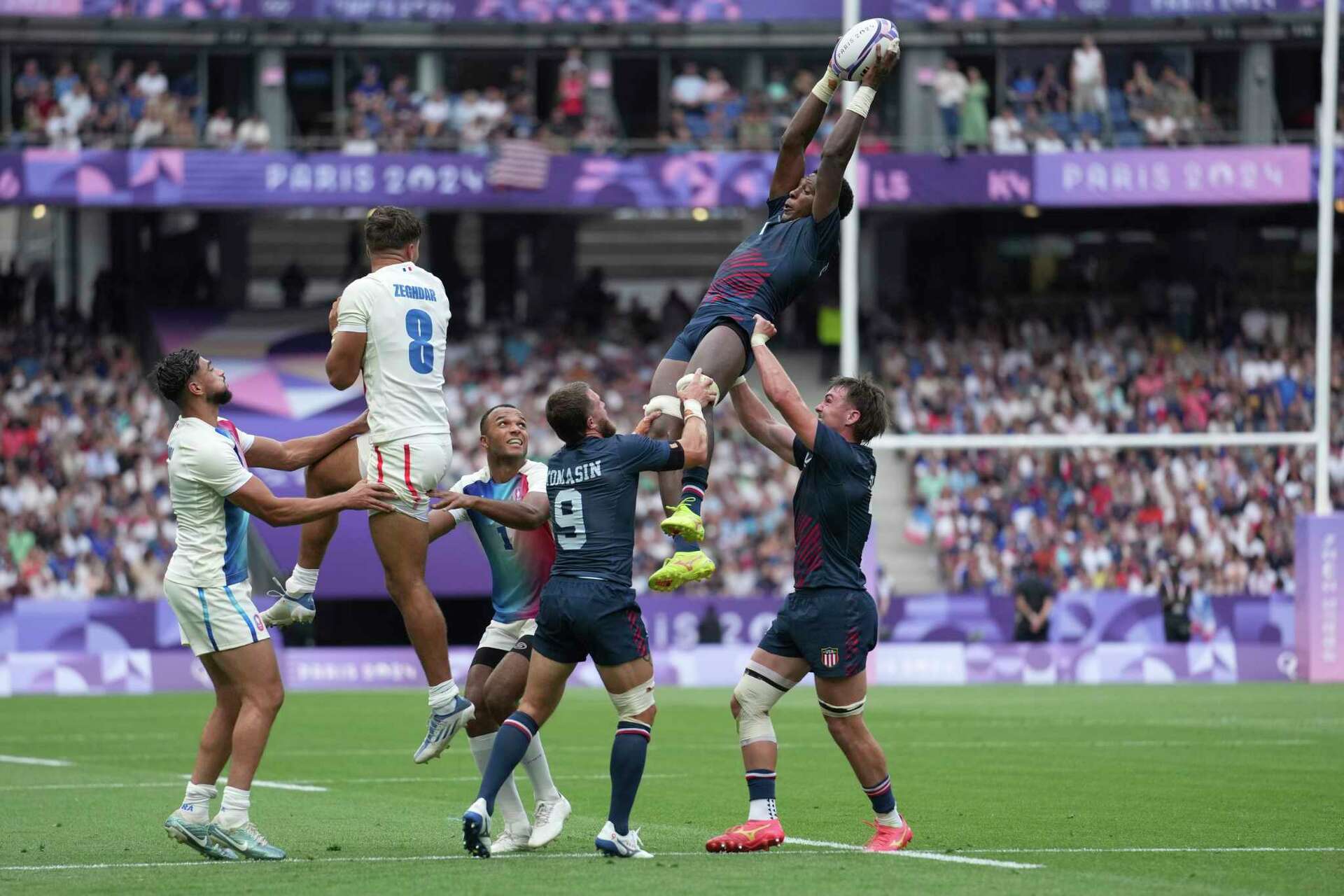 US rugby stuns France in electric atmosphere, an echo of 1924 Olympics