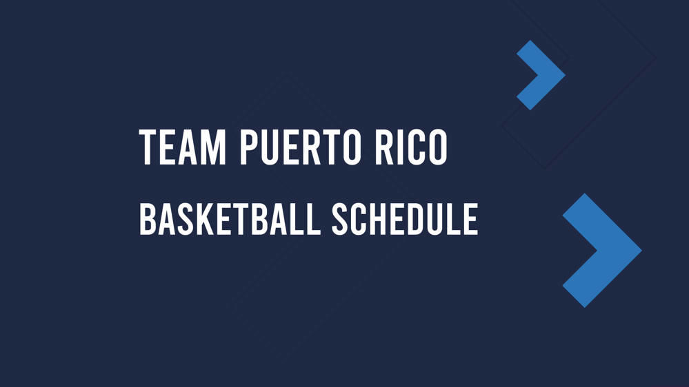 How to Watch Team Puerto Rico Men's Basketball at the 2024 Olympics