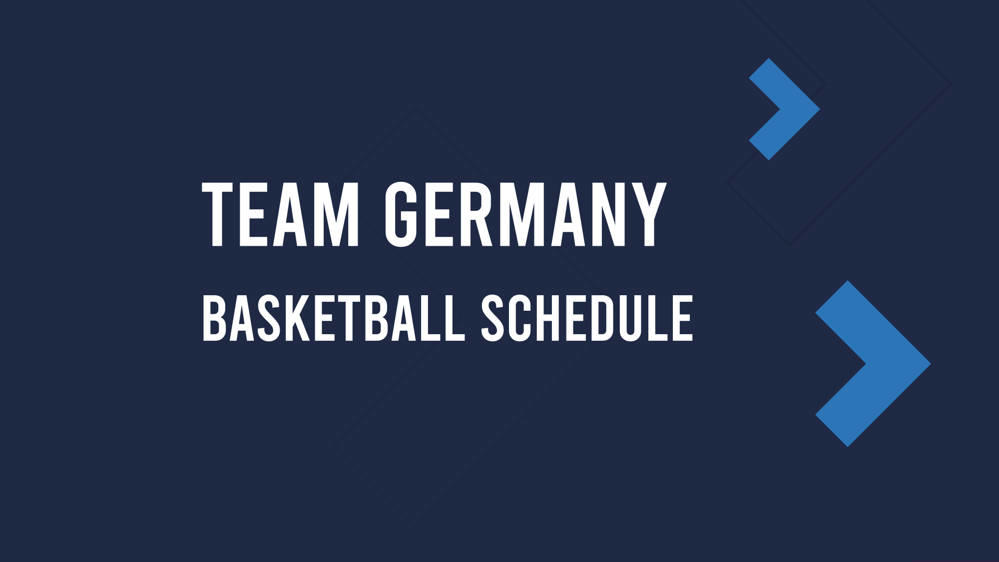 How to Watch Team Germany Men's Basketball at the 2024 Olympics