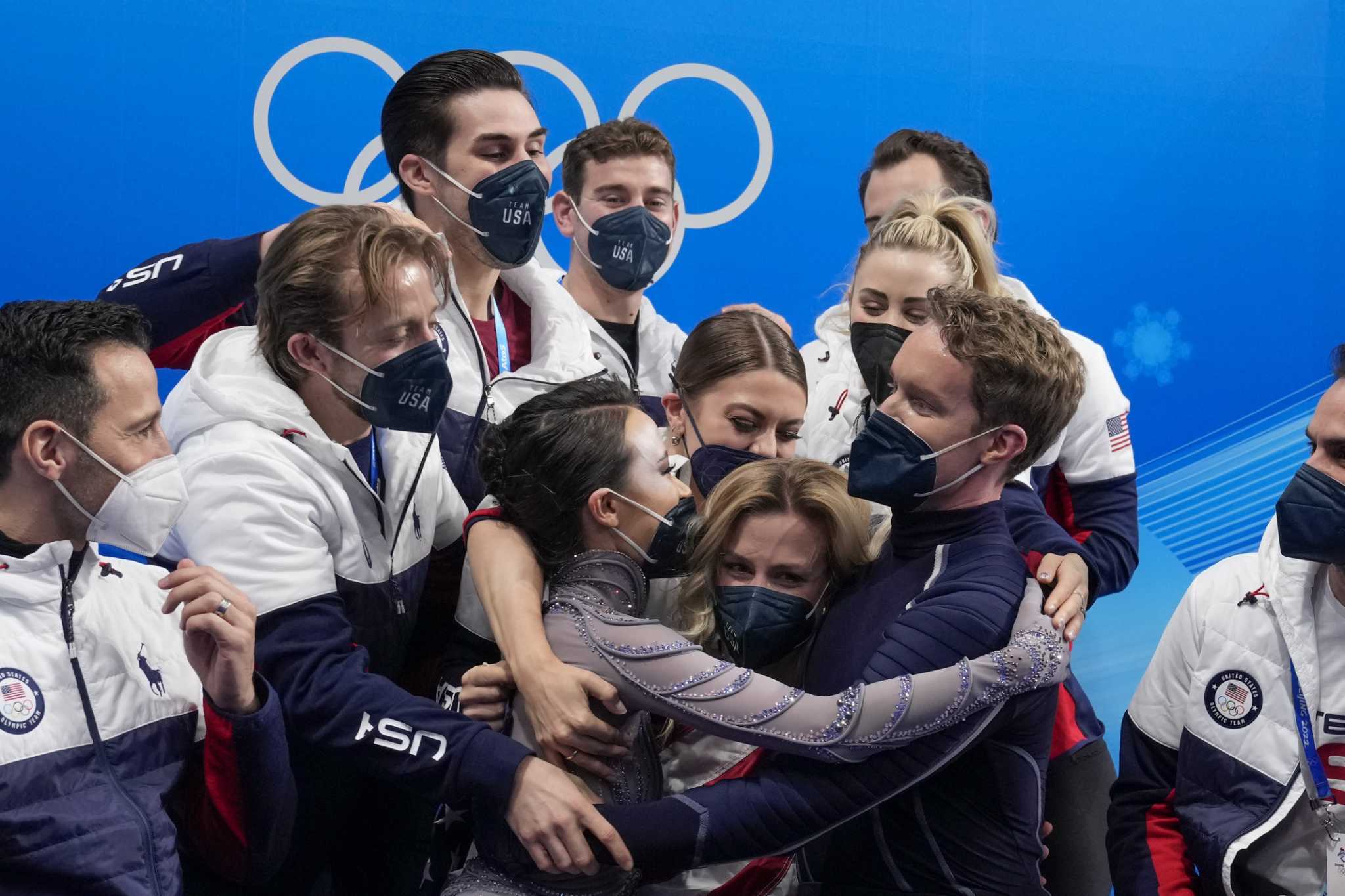 Golden day in Paris as 2022 Olympic champion US figure skaters finally