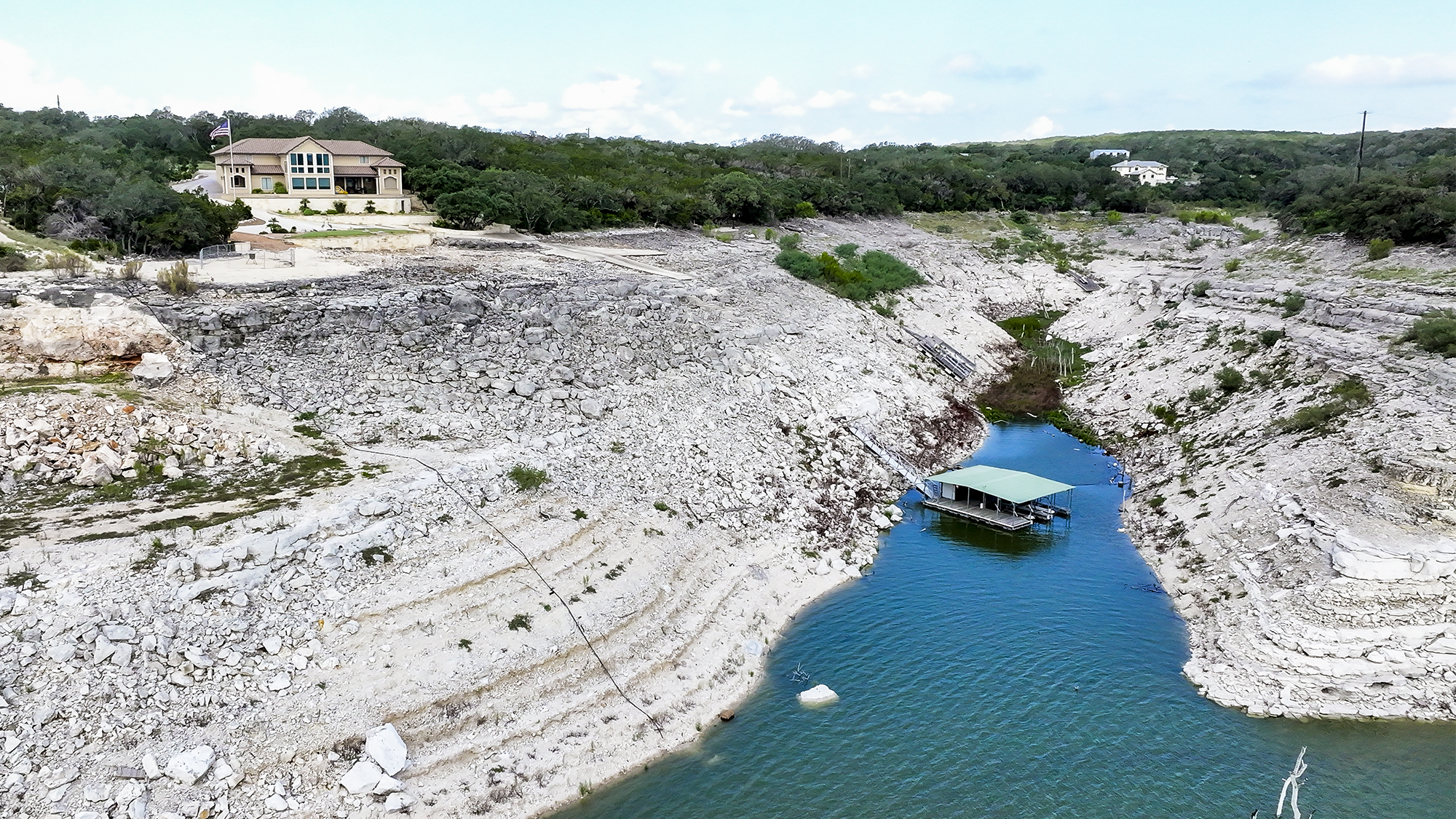 Medina Lake is falling again. Is South Texas back in a drought?