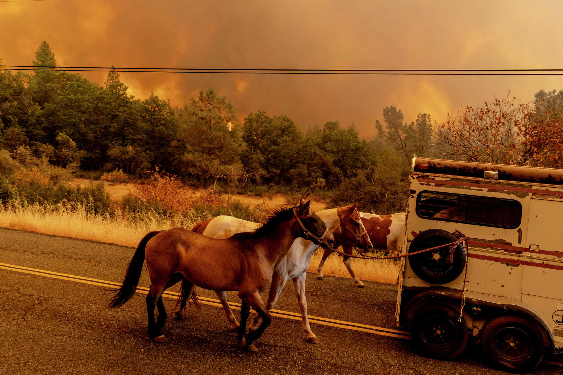 Paradise: Destroyed by wildfire in 2018, now threatened by Park Fire