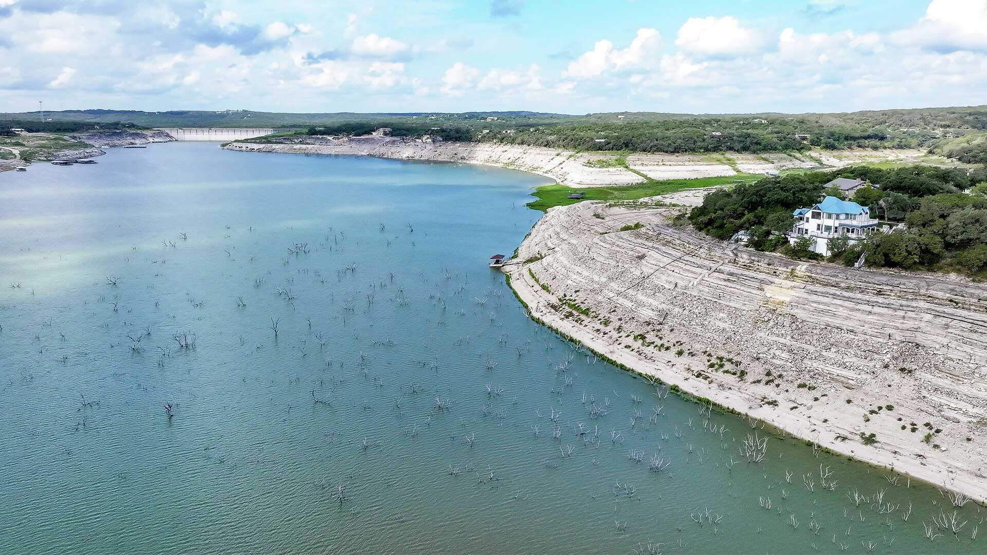 Medina Lake is falling again. Is South Texas back in a drought?