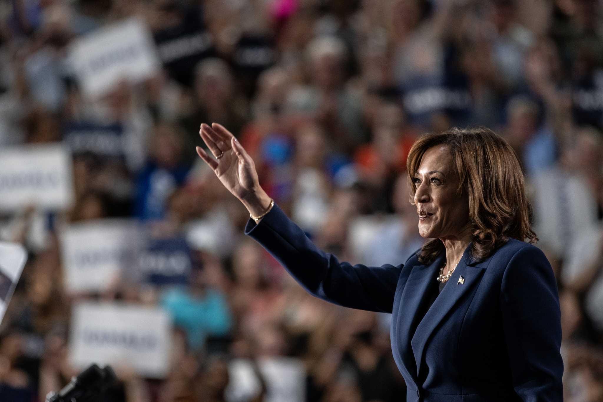 Kamala Harris Campaigns on Freedom Theme