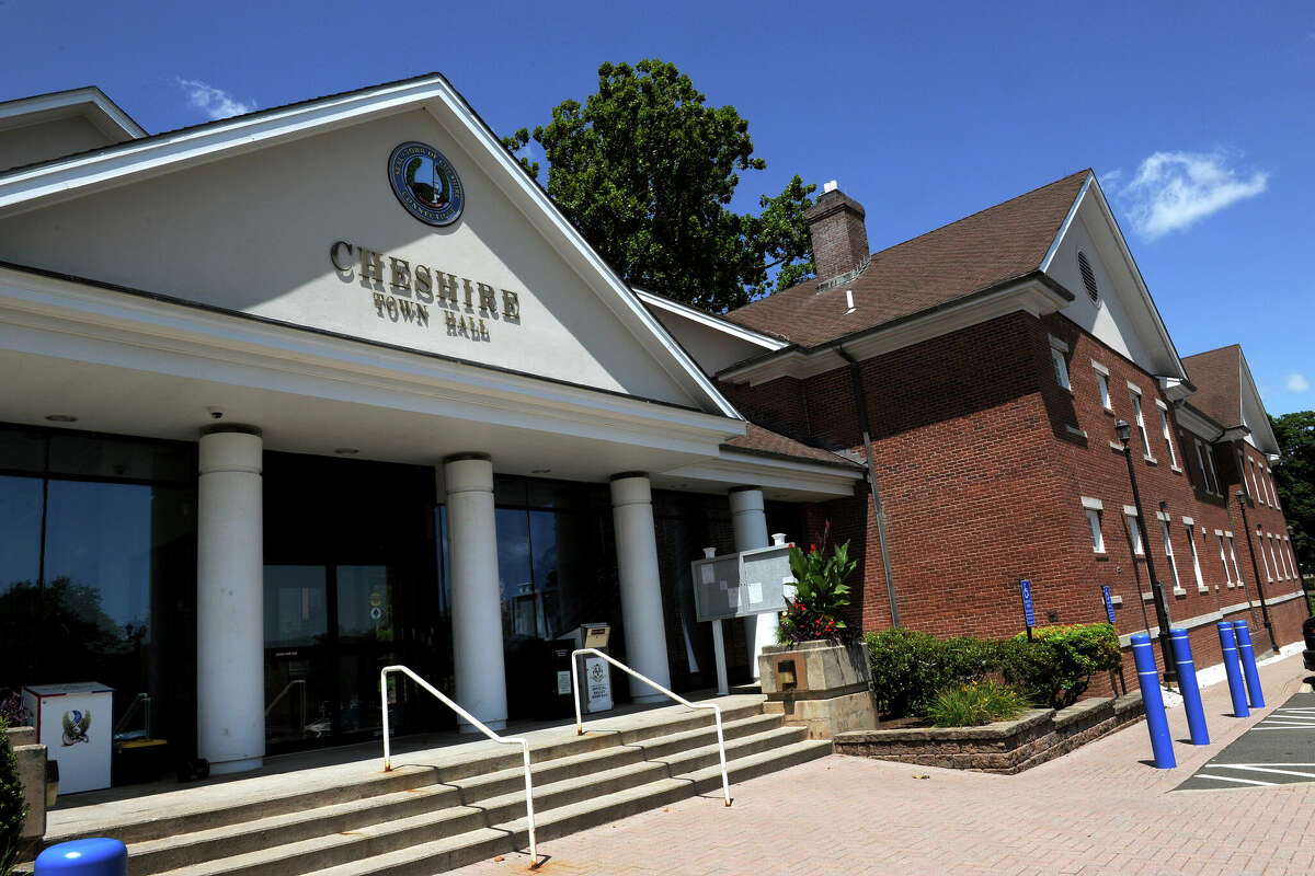 Cheshire Town Hall photographed on July 26, 2024.