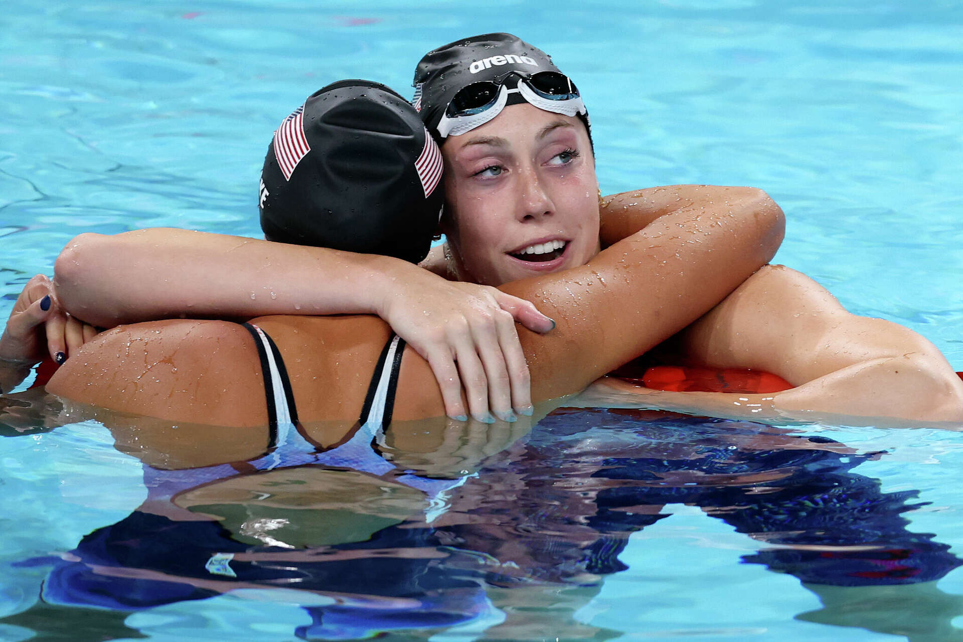 U.S. swimmer Gretchen Walsh gets silver in 100 butterfly at Olympics