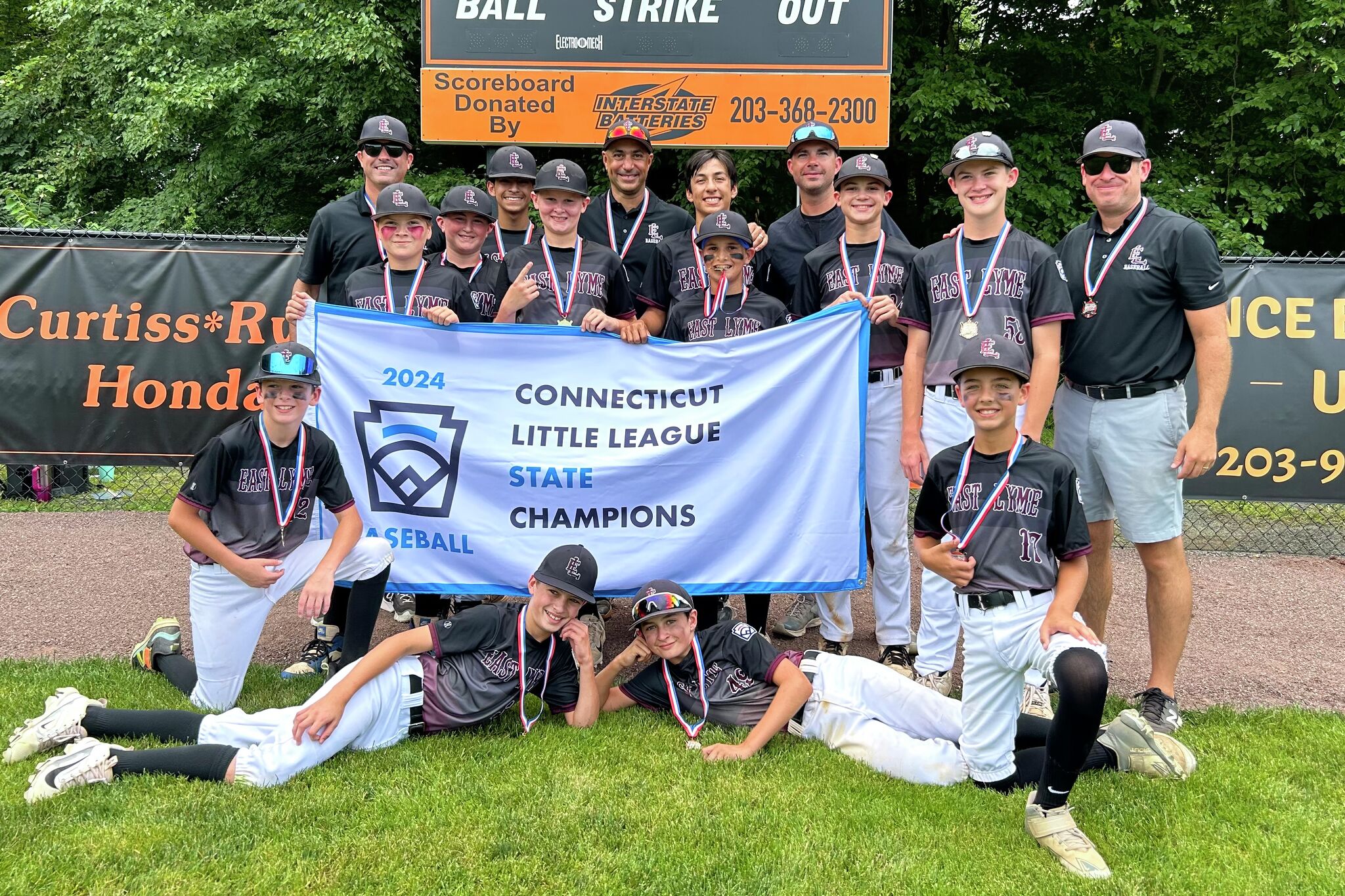 East Lyme Little League wins back-to-back state championships