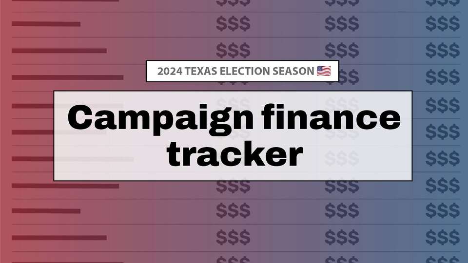 Houston + San Antonio share image for campaign finance tracker