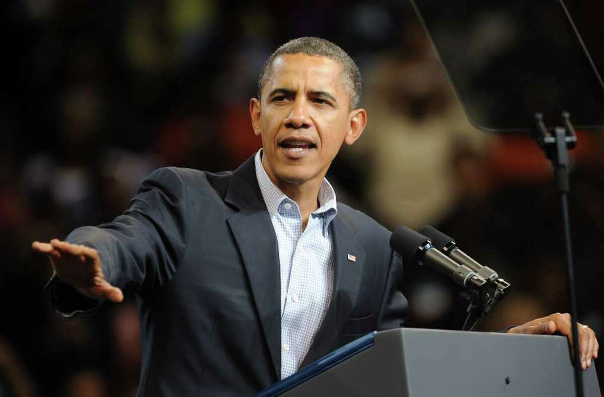 Obama Rallies Democrats In Bridgeport