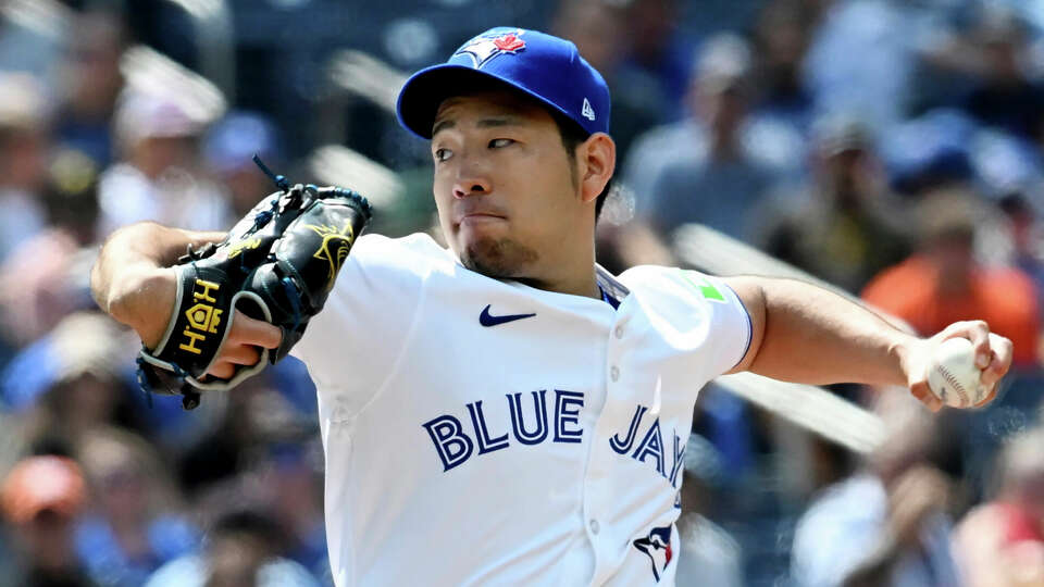 The Astros acquired pitcher Yusei Kikuchi from the Blue Jays on Monday to bolster their beleaguered starting rotation.