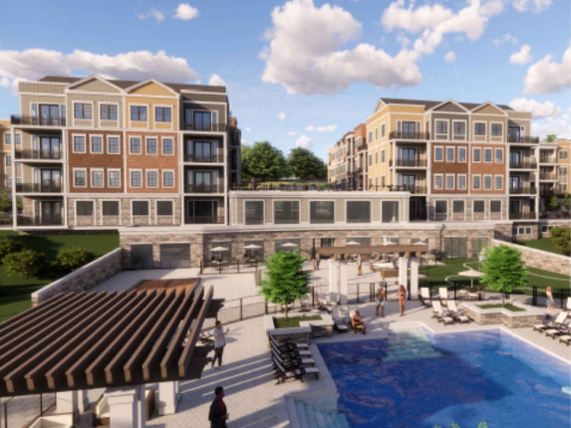 Stamford Zoning Board OKs 354 apartments for 800 Long Ridge Road