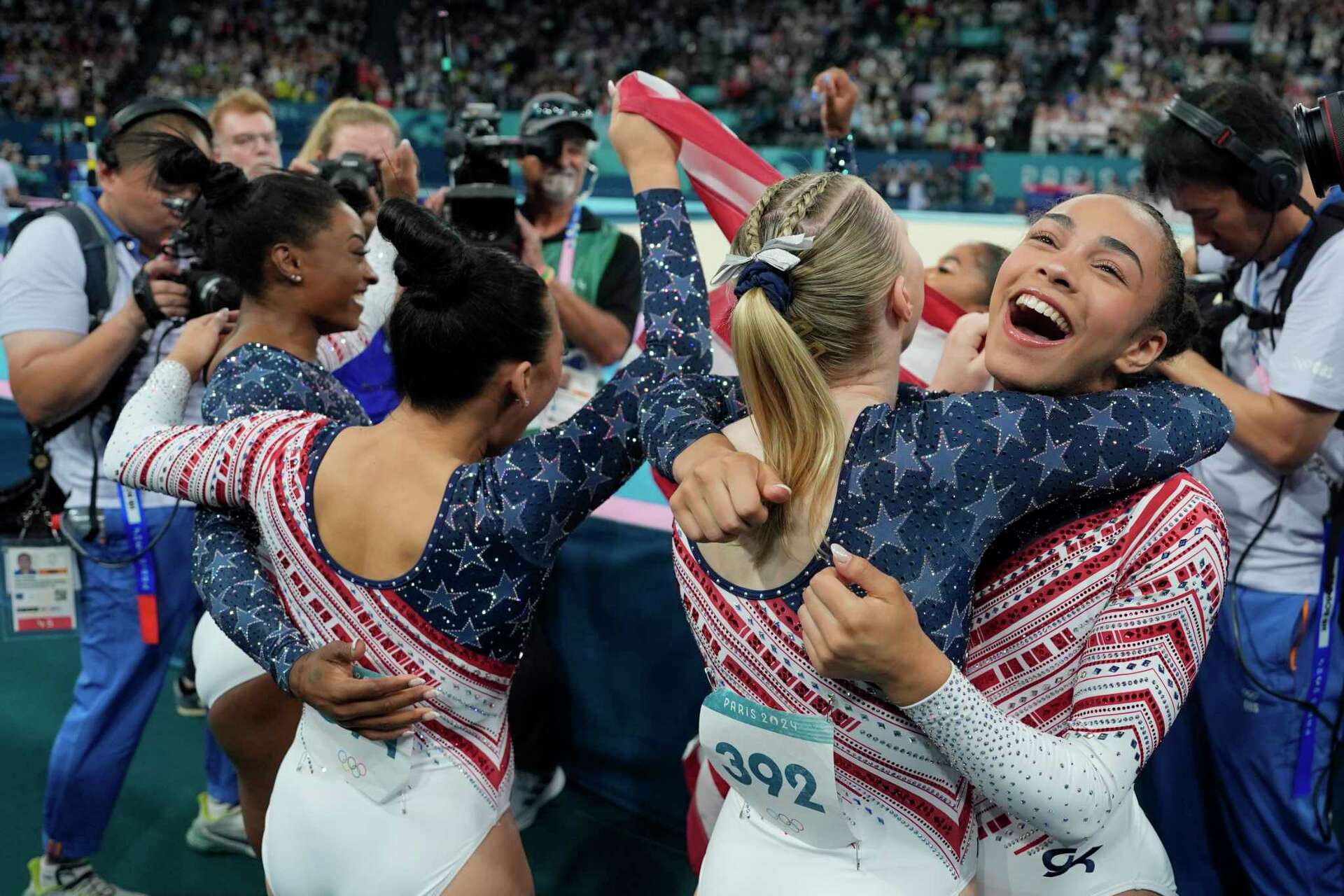 How Simone Biles and U.S. won team gold in gymnastics in Paris