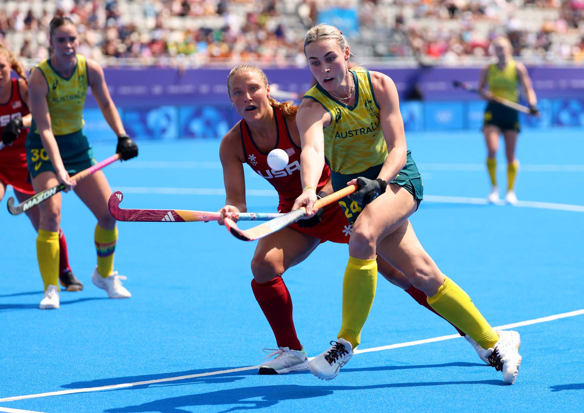 U.S. field hockey fighting for Olympic medal, and exposure