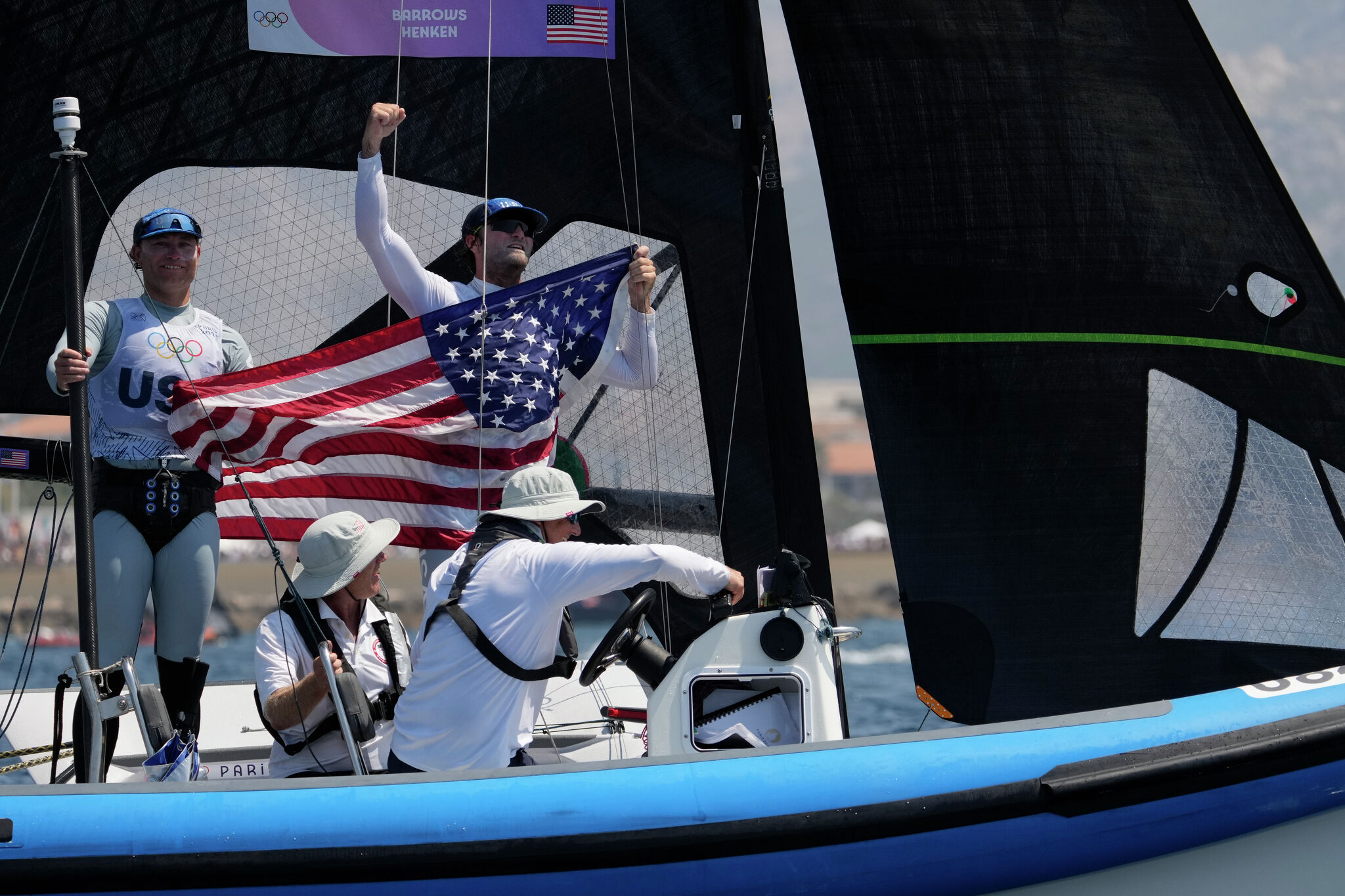 Yale graduate Ian Barrows leads U.S. to bronze in men's skiff sailing