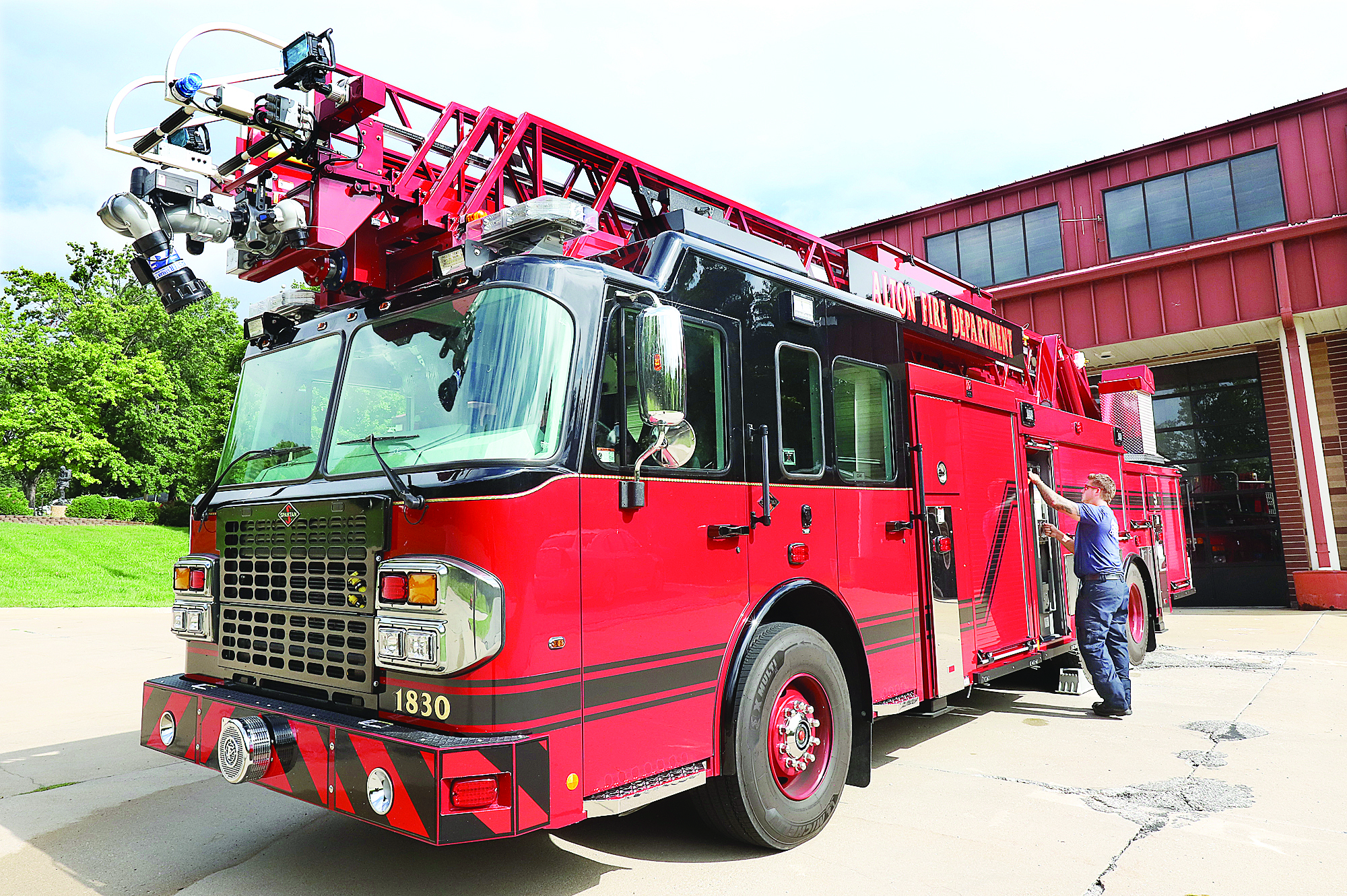 Fire Department Ladder Trucks