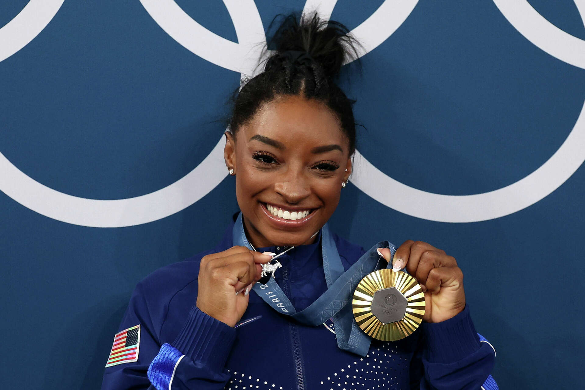 Simone Biles' sported this accessory at the Olympics: tooth gems