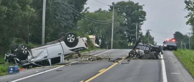 Two teens survive after truck slams into Amish buggy in upstate N.Y.