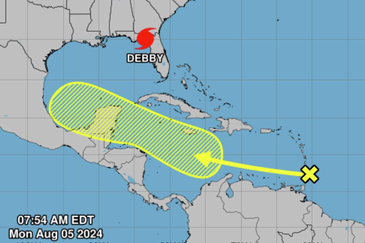 A new tropical disturbance could form into a depression or greater later this week. The system is taking a similar path to Hurricane Beryl, which ripped through the southern Caribbean Sea and across the Yucatan Peninsula in early July.