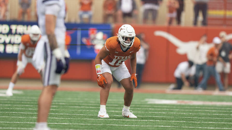 Linebacker Liona Lefau, a staple on special teams for Texas, drew strong praise from coach Steve Sarkisian, who called him “an amazing teammate.”