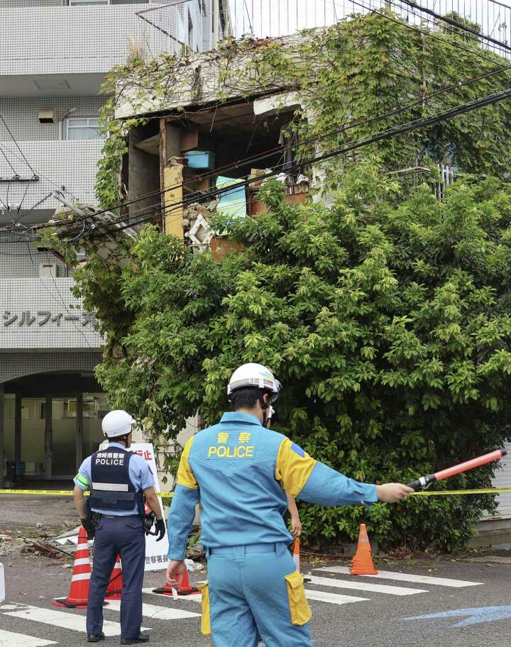 A powerful quake hits off Japan's coast, causing minor injuries but