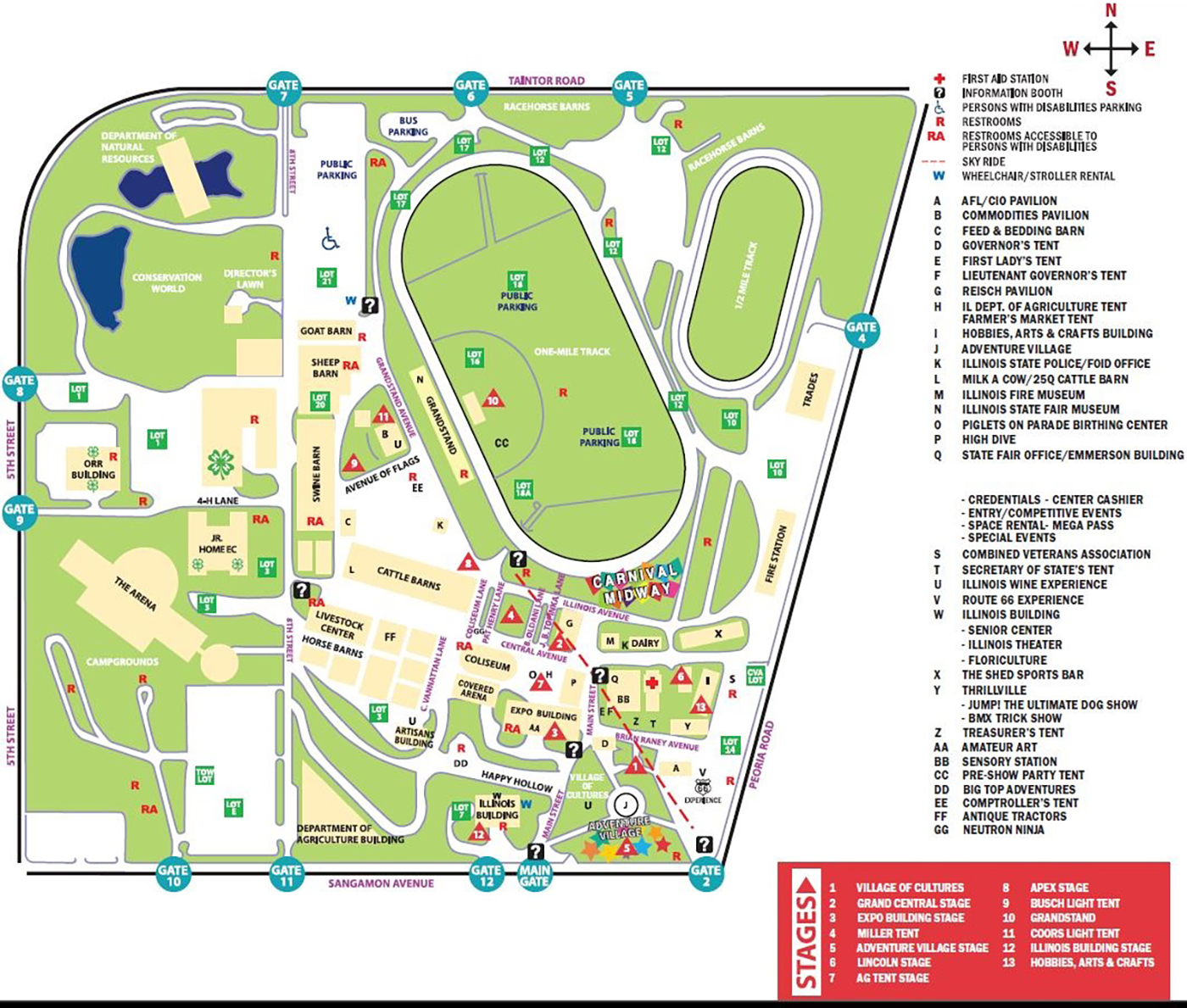 Illinois State Fair Grandstand Seating Chart Photos At Missouri State