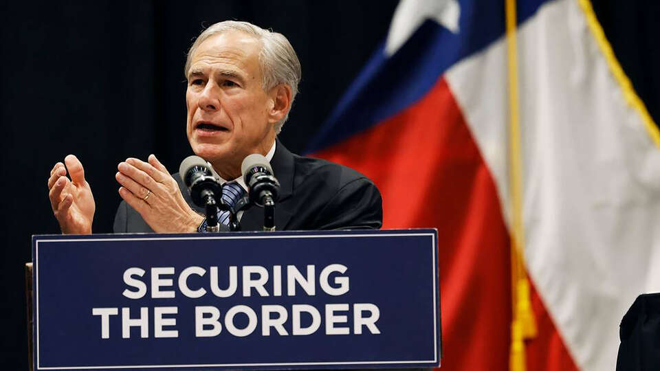 Texas Gov. Greg Abbott speaks at the Sheriffs' Association of Texas 2024 Annual Training Conference at the Fort Worth Convention Center on Tuesday, July 23, 2024, in Fort Worth, Texas. (Amanda McCoy/Fort Worth Star-Telegram/TNS)