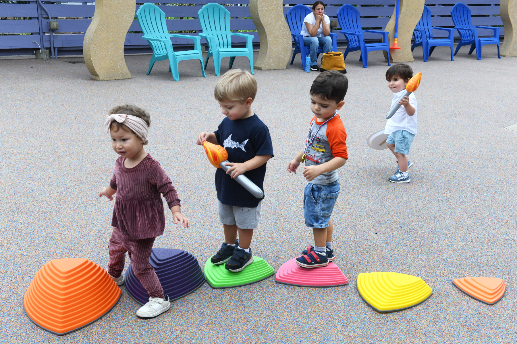 Norwalk's Stepping Stones Museum for Children hosts Olympic games