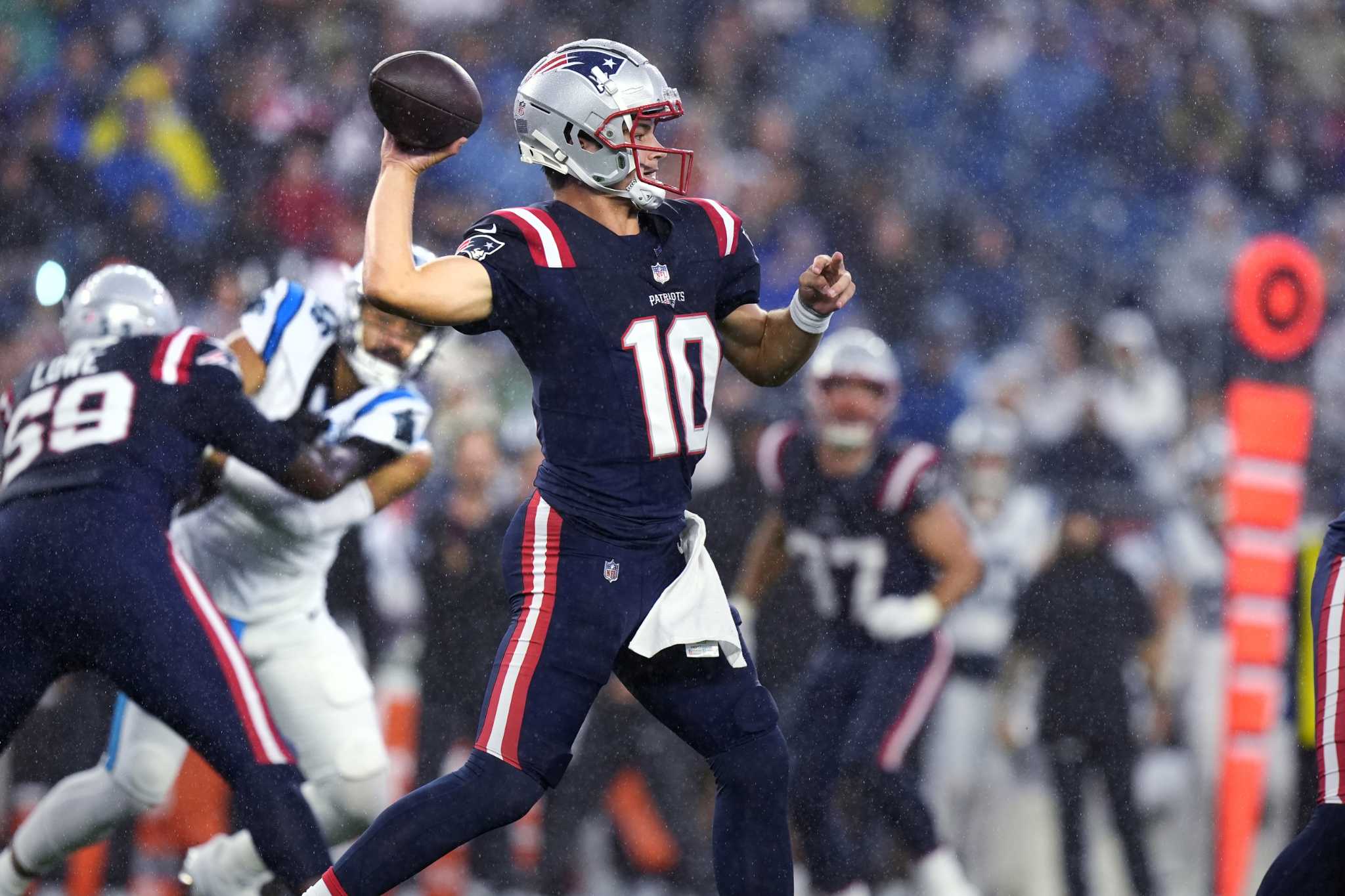 Drake Maye makes his debut as quarterback as the Patriots, without Bill Belichick, beat the Panthers 17-3 in their preseason game