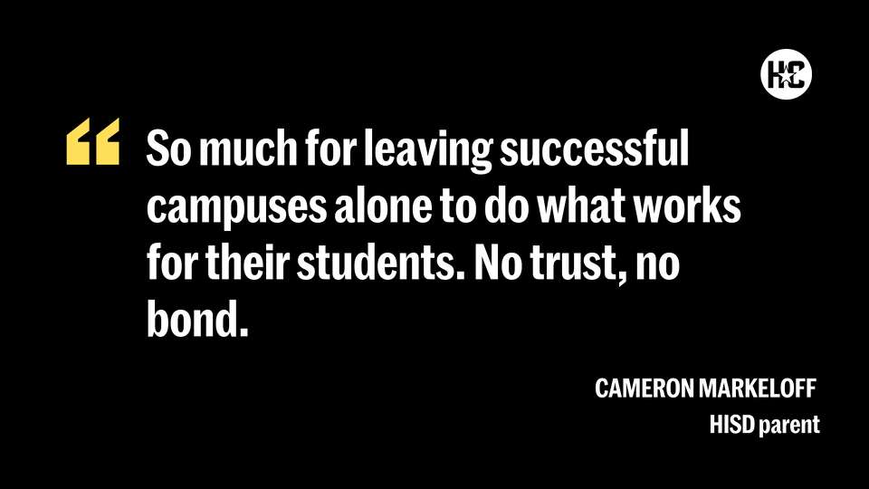 So much for leaving successful campuses alone to do what works for their students. No trust, no bond. 