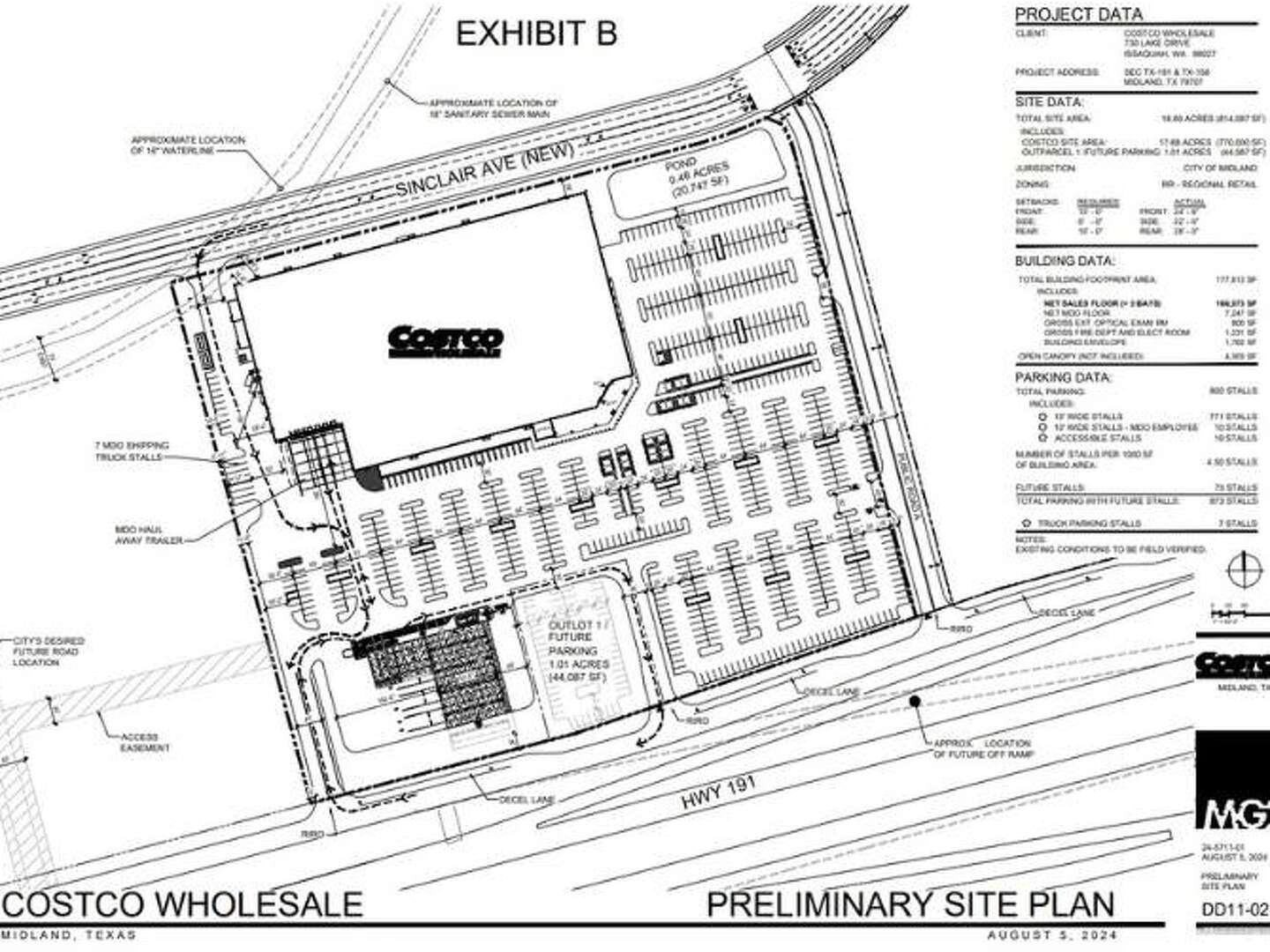 The city of Midland has announced that Costco is coming to Midland