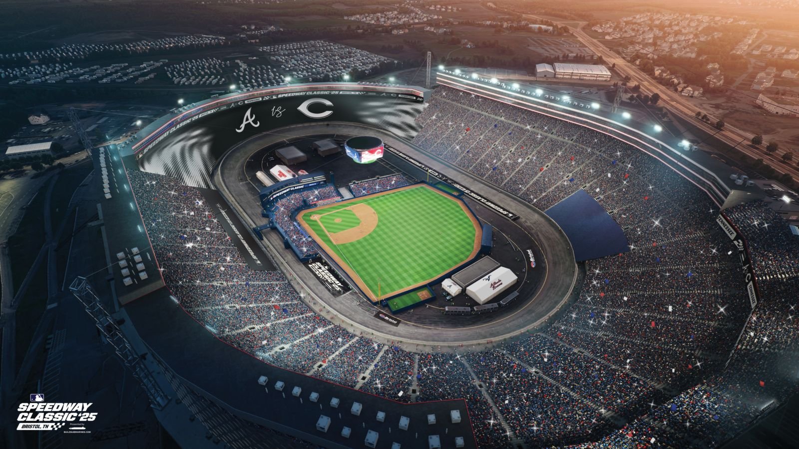 MLB's Speedway Classic at Bristol Motor Speedway renderings released