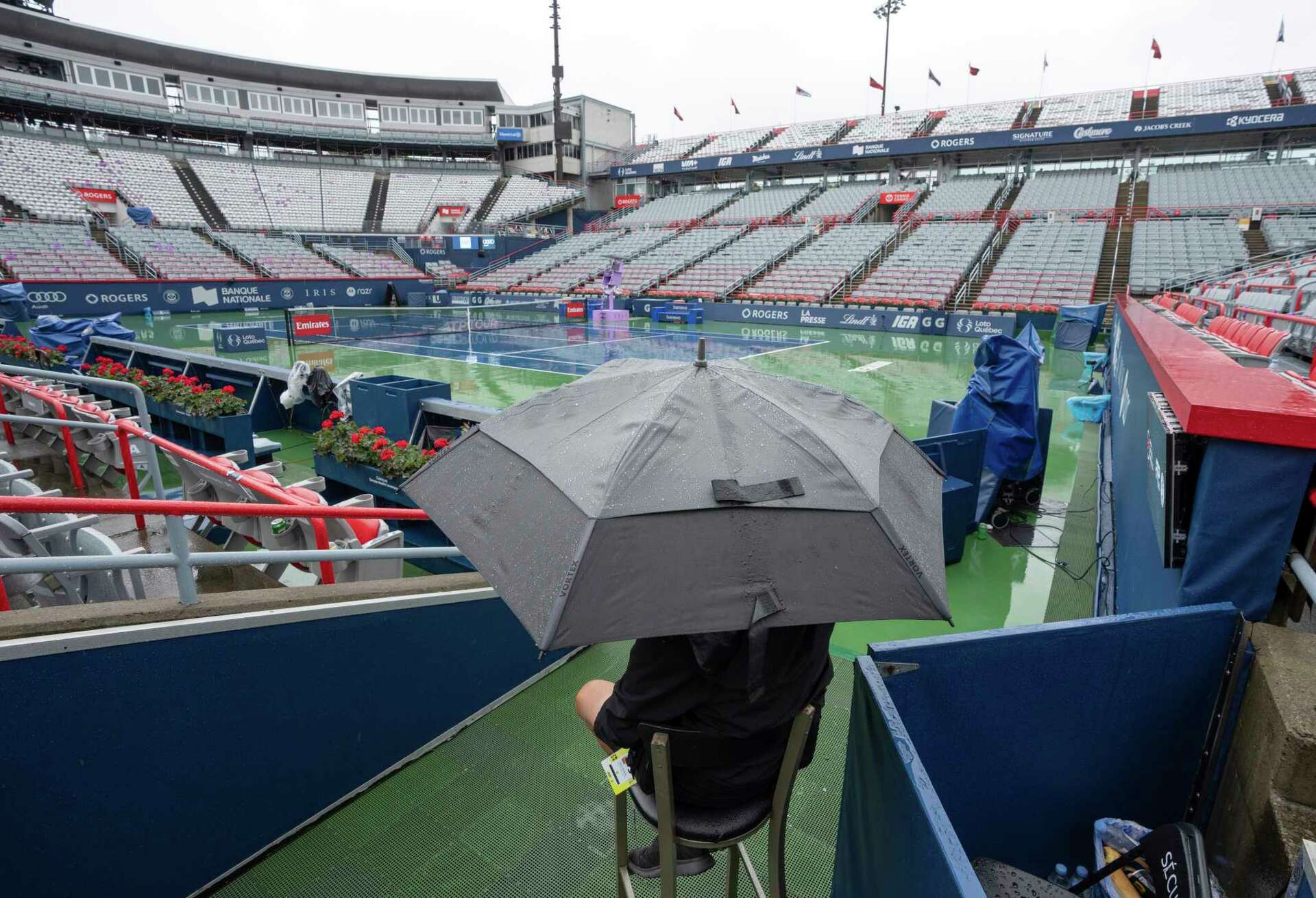 Rain washes out play in ATP Tour's National Bank Open in Montreal