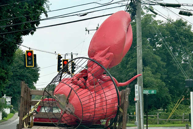 Story photo for Iconic Chowder Pot lobster lands at seafood shop