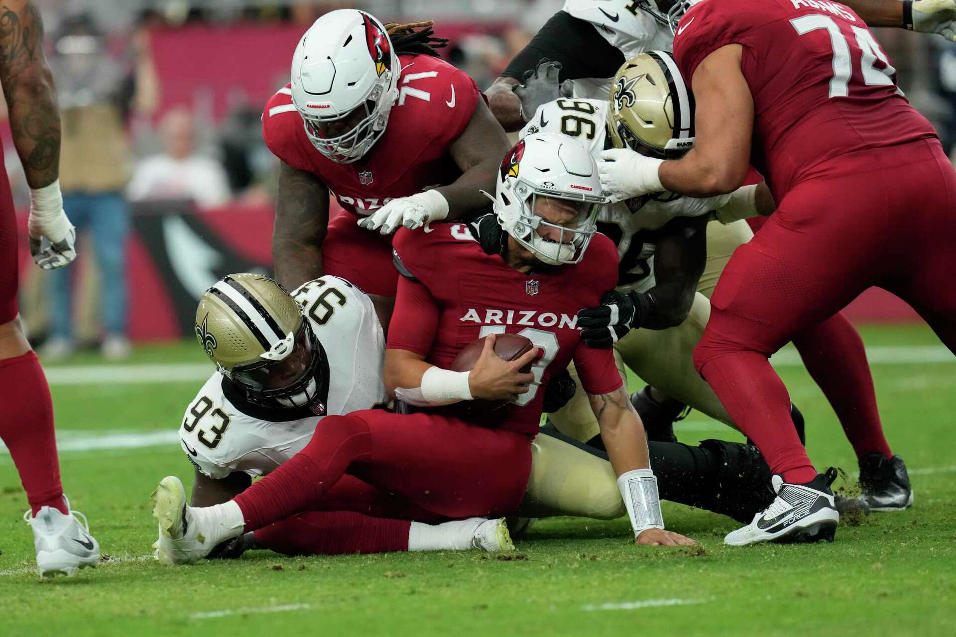 Rookie QB Spencer Rattler leads winning drive in 4th quarter, the Saints  top the Cardinals 16-14