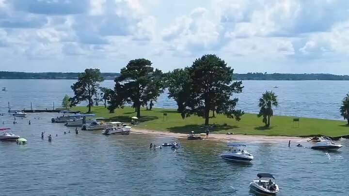 Lake Conroe's islands including Ayers, Bird island have unique vibes