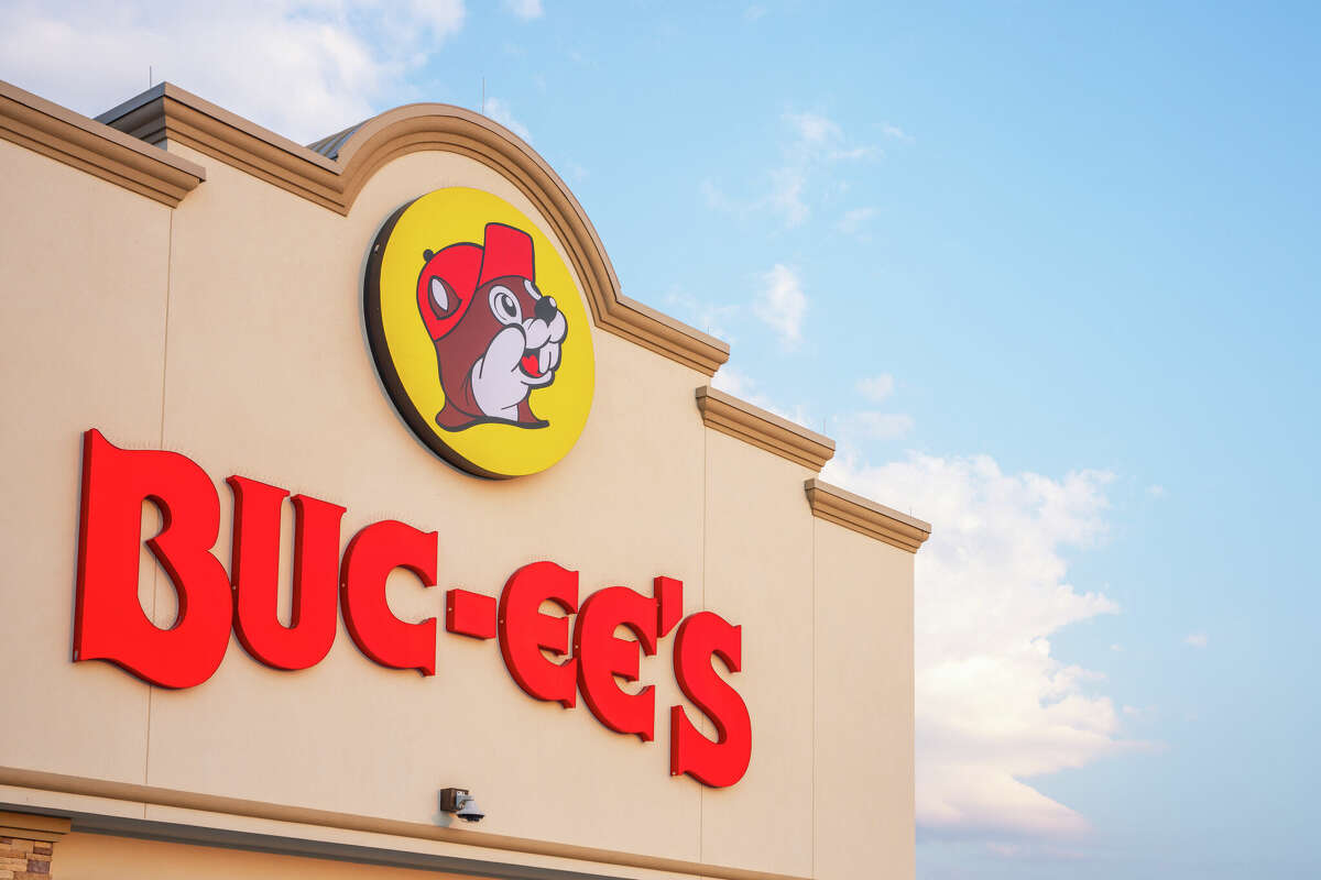 An entrance to the Buc-ee's convenience store on June 12, 2024 in Luling, Texas. 