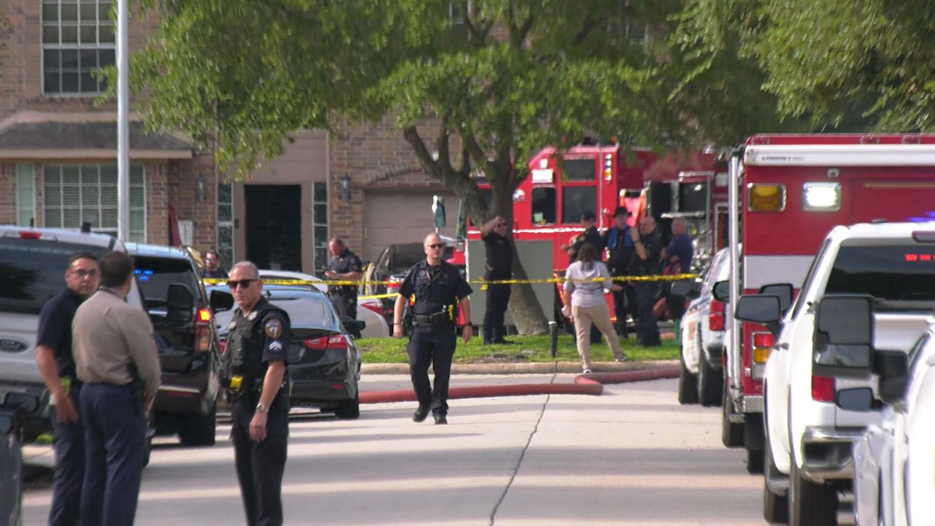 Murder investigation begins after 3 found dead in Cypress house fire