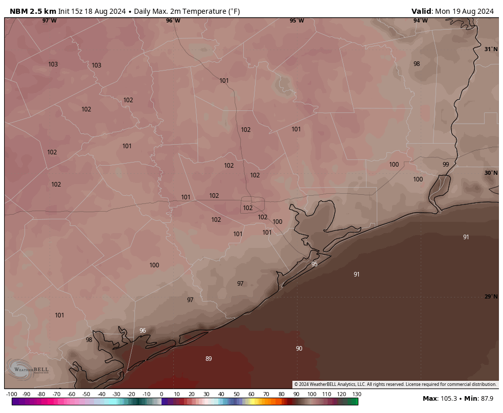 Houston to see its hottest days of the year early this week Houston weather forecast 30 days