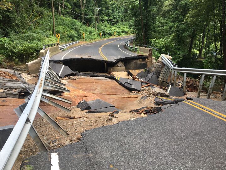 Over 2 dozen CT roads remain closed Monday after heavy rain, flooding