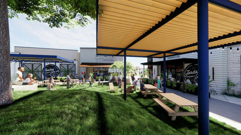 Regency Centers designed Jordan Ranch Market as a neighborhood gathering area with shaded outdoor seating areas and patios. 