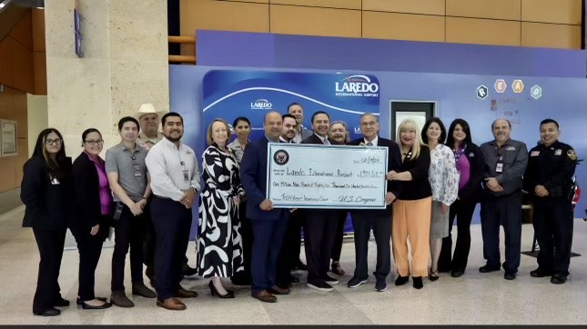 Laredo Airport receives .9 million in federal funding during National Aviation Week