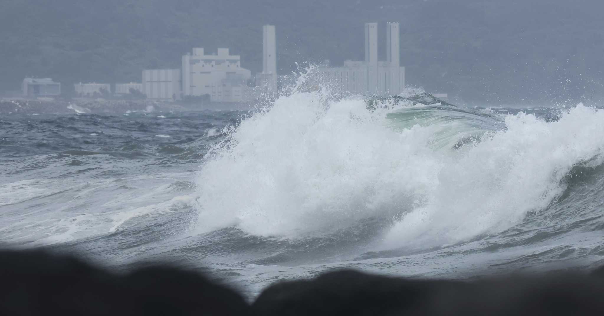 Heavy rain in South Korea