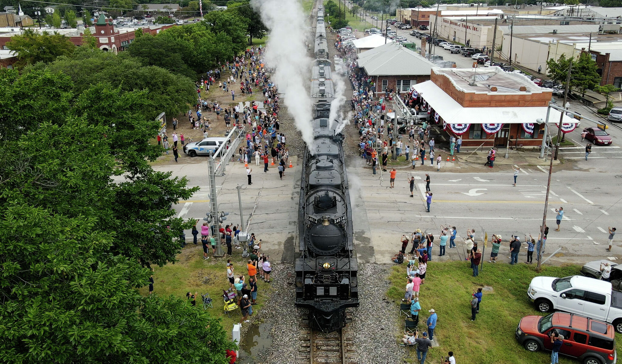 Union Pacific’s Big Boy locomotive No. 4014 is touring the Midwest this fall