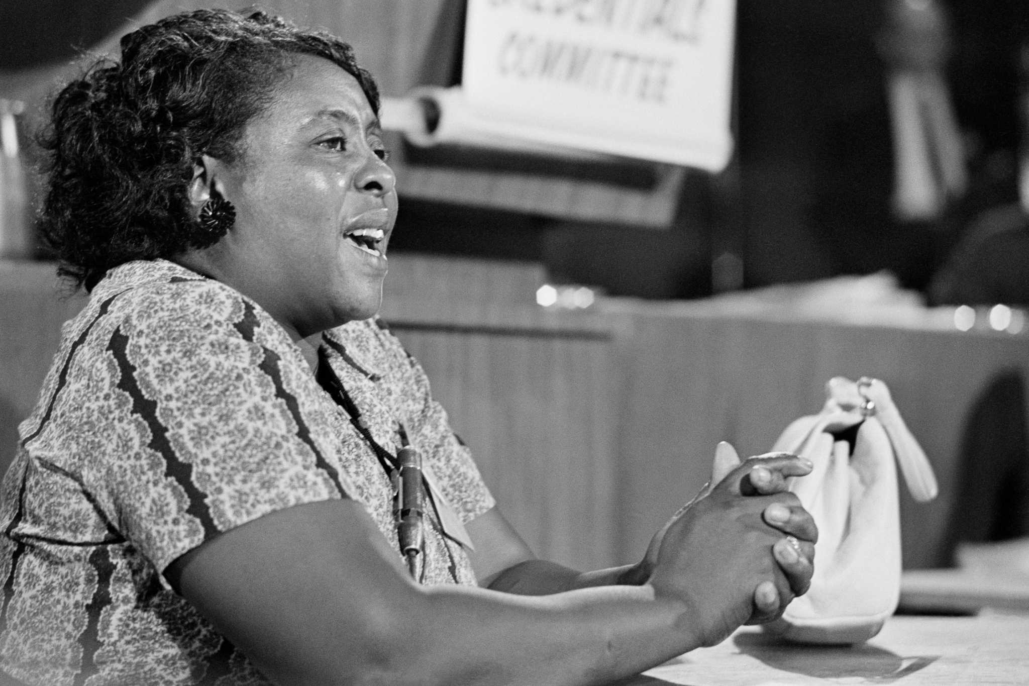 Fannie Lou Hamer rattled the Democratic convention with her ‘Is this America?’ speech 60 years ago